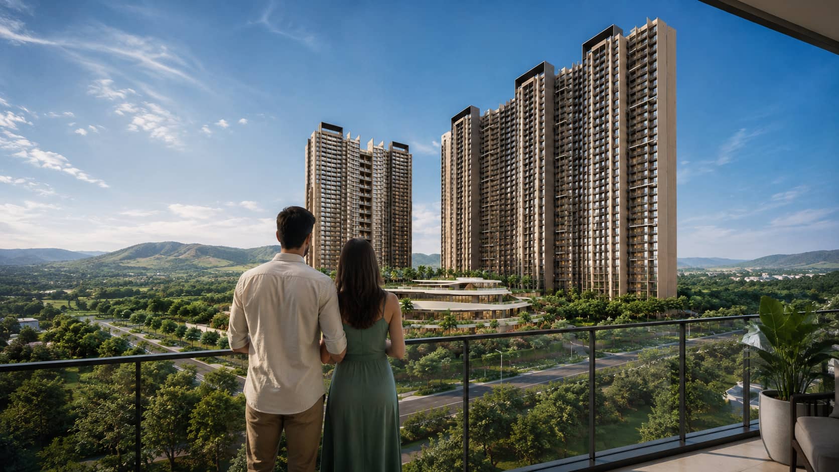 Godrej City Panvel &mdash; representative visual 1
