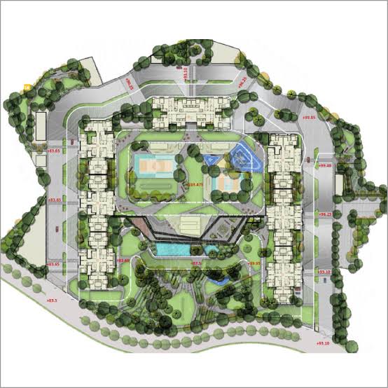 Godrej City Panvel master plan &mdash; indicative layout